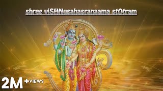 Sri Vishnu Sahasranamam Stotram  Full with Lyrics in English  T S Ranganathan  Official Video [upl. by Bertero]