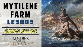 Mytilene Farm Lesbos  Silo Location  ASSASSINS CREED ODYSSEY [upl. by Eiddal939]