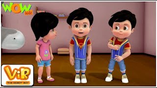 Vir The Robot Boy  Hindi Cartoon For Kids  Robot vir  Animated Series Wow Kidz [upl. by Idurt]