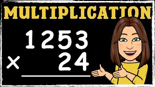 4digit by 2digit  Multiplication  Maths with Mrs B [upl. by Hough344]