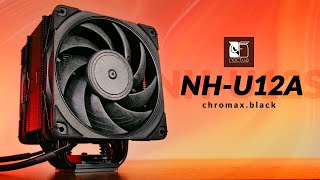 Noctua NHU12A ChromaxBlack Review  Best overall CPU Cooler [upl. by Hughmanick]