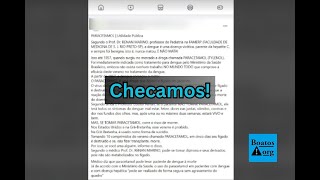 Paracetamol prejudica casos de dengue que nunca matou ninguém antes do remédio Saiba a verdade [upl. by Heinrick957]