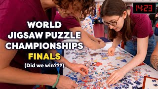 The epic finals of the World Jigsaw Puzzle Championships [upl. by Moir]