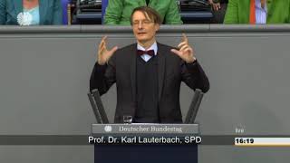 Karl Lauterbach Gesundheitsförderung und Prävention Bundestag 18062015 [upl. by Nylrahc]