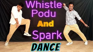 Whistle Podu X Spark Song Dance Performed by Dibyanil Acharya ✅  GOAT Movie  Thalapathy Vijay 💯 [upl. by Yelram759]