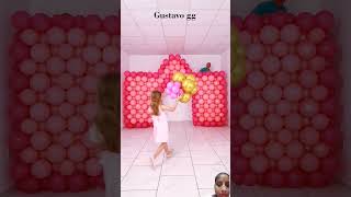 Balloon decoration party decoration birthday shorts [upl. by Amilb]