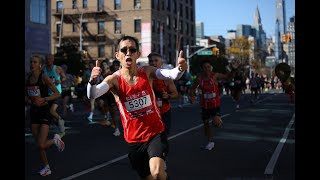 2024 New York City Marathon Start to Finish  Official Time 25924 [upl. by Assiren]