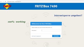 JEDE INTERNETSPERRE UMGEHEN AUCH FRITZBOX [upl. by Garibull43]