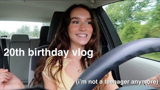 20th BIRTHDAY VLOG brunch opening gifts amp what i got [upl. by Tertius923]