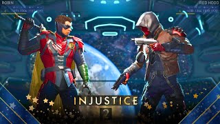 Injustice 2  Robin Vs Red Hood [upl. by Aiyram]