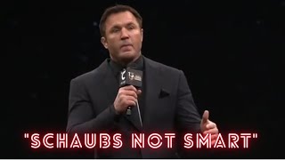 Chael Sonnen RIPS Brendan Schaub  Chael Roasts Schaub [upl. by Imoin934]