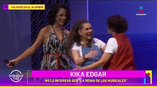 Kika Edgar debuta en el musical Mamma Mia No quiere ser la Reina de los musicales  Sale el Sol [upl. by Ltsyrk591]