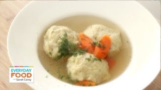 Matzo Ball Soup  Everyday Food with Sarah Carey [upl. by Page]