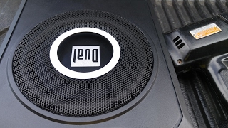 Underseat Subwoofer Install [upl. by Annad]