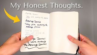 Honest Review PAPERAGE Dotted Journal 57 inches x 8 inches [upl. by Ydnal788]