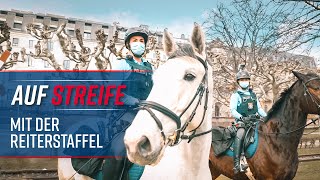 Auf Streife mit der Reiterstaffel  Polizei Hessen [upl. by Llehcar333]