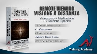 VISIONE A DISTANZA  REMOTE VIEWING  Video Corso  Presentazione [upl. by Ruhl]