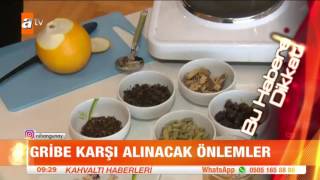 Gribe karşı alınacak önlemler  atv Kahvaltı Haberleri [upl. by Schrader668]