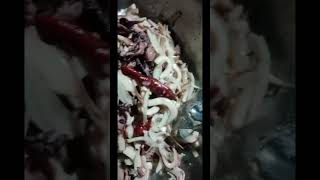 Kilawin na Pusit Squid ceviches filipinoulam philippines pinoyrecipe pinoyfood food [upl. by Nosde]