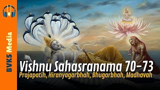 VishnuSahasranama 7073 [upl. by Inafit]