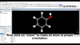 Benzene Ringbasic structure for BeginnersMaterial Studio [upl. by Nepil]