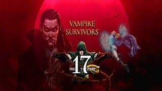 Vampire Survivors gameplay part 17 Inlaid Library Clipping bug [upl. by Rambert867]