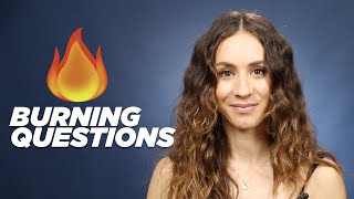 Troian Bellisario Answers Your Burning Questions [upl. by Airdnaxila]