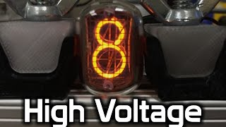 Testing Nixie Tubes with a 180vdc Power Supply [upl. by Cyna]