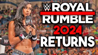 Possible Womens Royal Rumble 2024 Surprise Returns  Entrants [upl. by Paige]