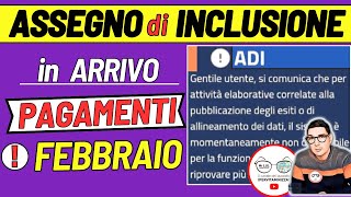 ASSEGNO DI INCLUSIONE FEBBRAIO 2024 ⚠️ NOVITà LAVORAZIONI RICARICA PAGAMENTI ESITI INPS ISEE IMPORTI [upl. by Bondon52]