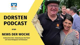 189 News der Woche Neues Königspaar in HolsterhausenDorf [upl. by Asseram]