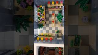 LEGO Flower Shop Moc lego [upl. by Tsenre]