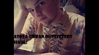 ASOS amp URBAN OUTFITTERS FASHION HAUL ADIDAS IETS FRANS [upl. by Sneed]