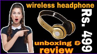 Captcha TRULY WIRELESS S460 Bluetooth Wired amp Wireless Headphones With TF CardMicFM Support [upl. by Aniluj]