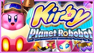 Kirby Planet Robobot  Gameplay Walkthrough Part 1  Area 1 Patched Plains Nintendo 3DS English [upl. by Marianne]