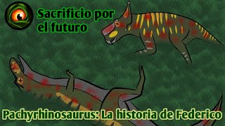 Pachyrhinosaurus sacrificio por el futuro The cursed isle [upl. by Cyndy453]