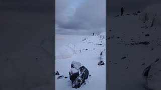 Nevada Volcán Chimborazo 🇪🇨❤️ music dance amazing travel ecuador nature god fyp live short [upl. by Marbut]