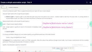 Selenium XPath Tutorial 1  Introduction to XPath  Basic XPath Syntax [upl. by Loggins78]