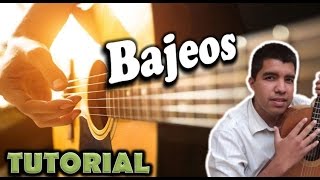 Como tocar bajeos en guitarra acústica [upl. by Lyudmila]