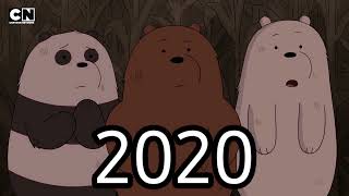 evolution bare bears 20142022 [upl. by Aerdna]