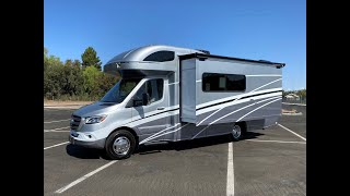 2021 Winnebago Navion 24D walk thru with Dinette [upl. by Naul]