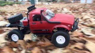 WPL C14 Toyota 116 Scale 4wd Toy Crawler [upl. by Ricard]