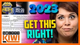 IRS Form 1120S LinebyLine Instructions 2024 S Corporation US Income Tax Return 🔶 TAXES S2•E105 [upl. by Hutchings541]