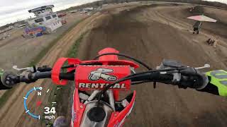 Englishtown Raceway Park MX GoPro  11042023 [upl. by Tharp]