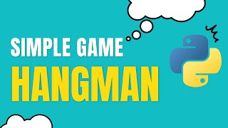 Hangman  Python  Beginners  Tutorial  Simple Game Project [upl. by Weirick527]