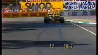 F1 Imola San Marino 1994  Crash of Ayrton Senna [upl. by Netfa]