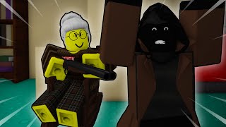 WEIRD STRICT DAD BUT GRANDMA HAS A GUN Roblox Animation [upl. by Acirret]