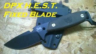 DPX HEST fixed blade [upl. by Arodoeht]