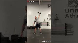 Mike Anderson 2024 CrossFit Open 241 [upl. by Silvan]