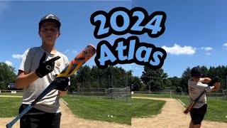 2024 Louisville Slugger Atlas  BBCOR Review [upl. by Yenar]